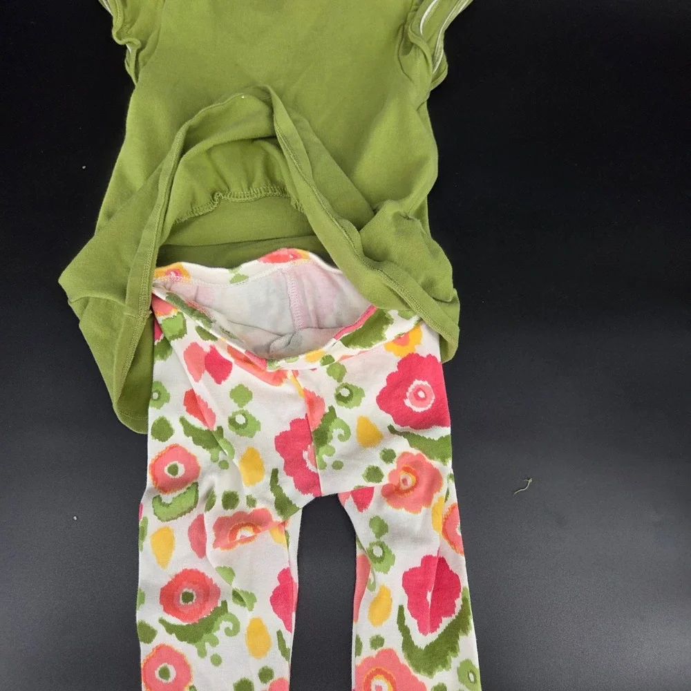 Gymboree Girls 18-24M Bohemian Jewel Tunic and Floral Leggings 2 Piece Set